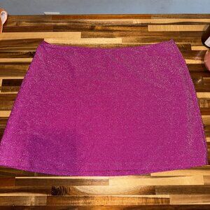 Shimmer Swim Mini-Skirt